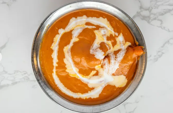 Butter Chicken (Murgh Makhani) at Virsa Sweets & Restaurant in Beaumont, AB